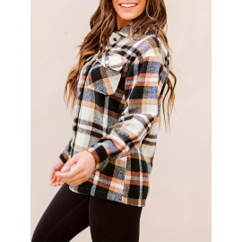 Women Corduroy Shirts Casual Long Sleeve Button Down Blouses Top